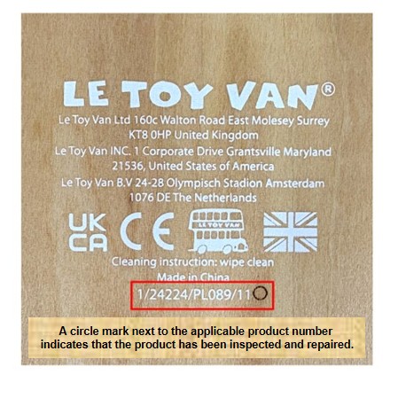 Official image of Toy LE TOY VAN Sensory Shapes published by OECD 5