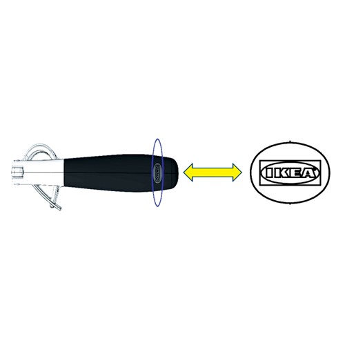 Official image of IKEA 365+ VÄRDEFULL Garlic Press – Black published by OECD 2