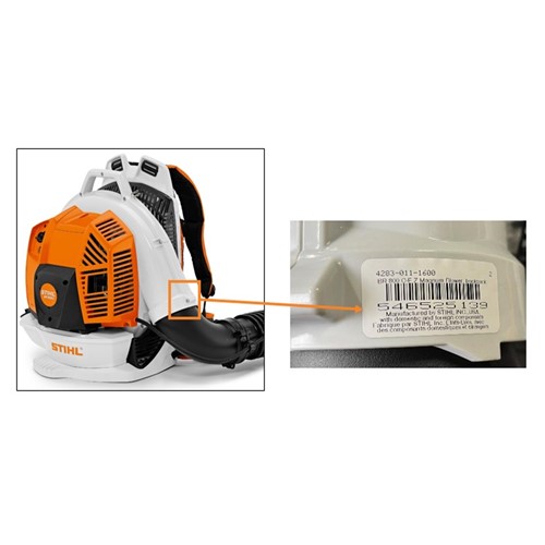 Official image of STIHL Backpack Blower published by OECD 2