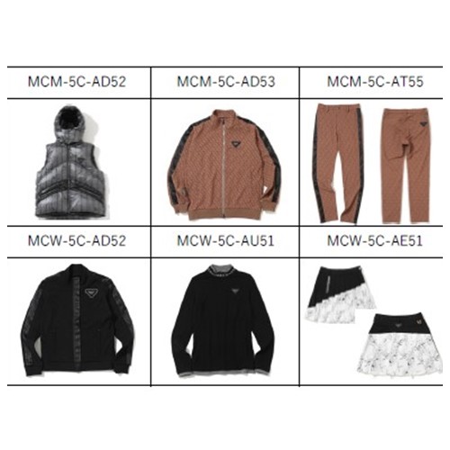 Official image of Golf apparel published by OECD 2