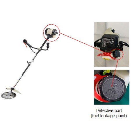 Official image of Engine brush cutter published by OECD 2