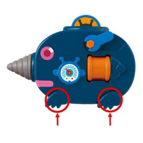 Official image of Toy Sukusuku Anpanman (Lineup: No. 3 Mogurin) published by OECD