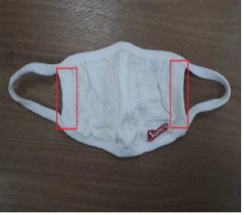 Official image of Face mask (Textile product for children) published by OECD 2