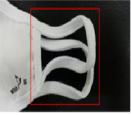 Official image of Face mask (Textile product for children) published by OECD 2