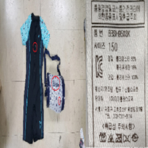 Official image of Textile product for children published by OECD 2