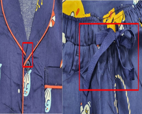 Official image of Textile product for children published by OECD 2