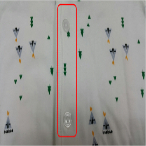 Official image of Textile product for infant published by OECD 2