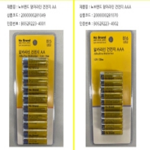 Official image of Battery (Alkaline · Manganese battery) published by OECD