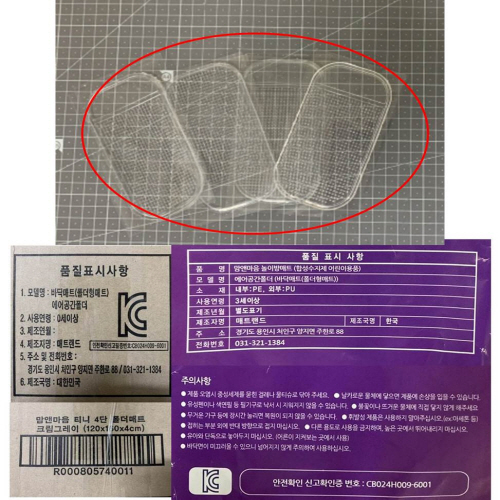 Official image of Plastic product for children published by OECD 2