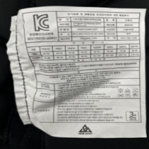 Official image of Life vest (buoyancy aids) published by OECD 2
